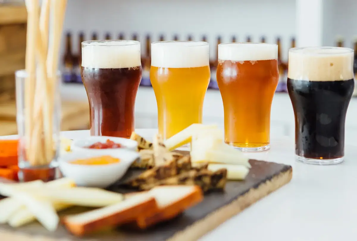 Craft beer and artisan pizza pairing at Pairfield Pizza & Pints in San Ramon